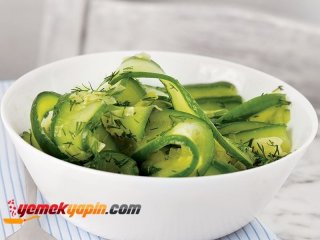 Dereotlu Ilık Salata Tarifi, Nasıl Yapılır?