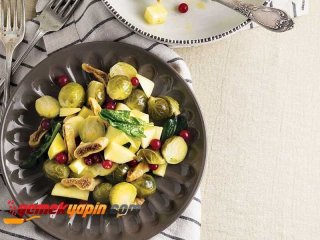 Elmalı Brüksel Lahana Salatası Tarifi, Nasıl Yapılır?