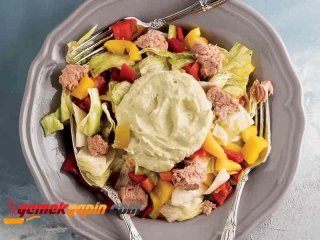 Ton Balıklı ve Avokadolu Salata Tarifi, Nasıl Yapılır?