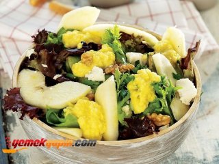 Elmalı ve Peynirli Salata Tarifi, Nasıl Yapılır?