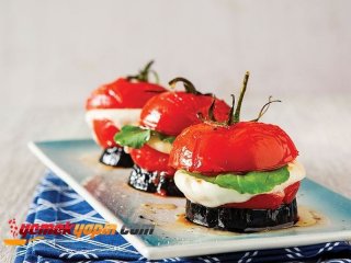 Fırınlanmış Caprese Salata Tarifi, Nasıl Yapılır?